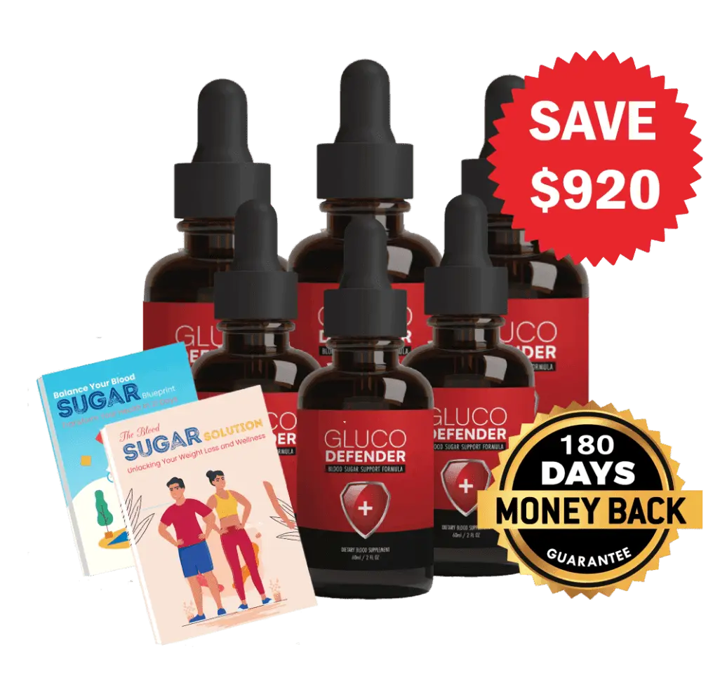 Gluco Defender - 6 bottles -image